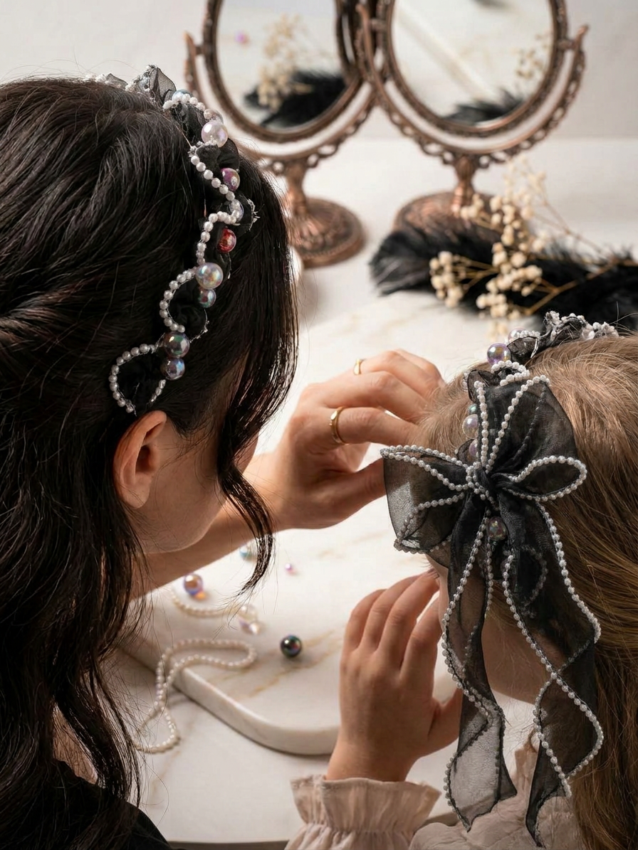headband with bow 6 headband with bow 6